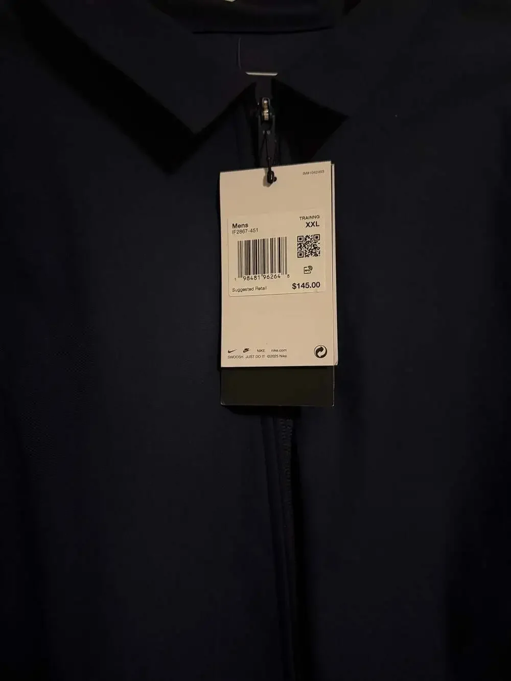 Nike Dri-FIT UV Full-Zip Training Jacket